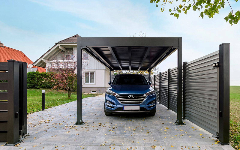 Модель Автомобильный навес